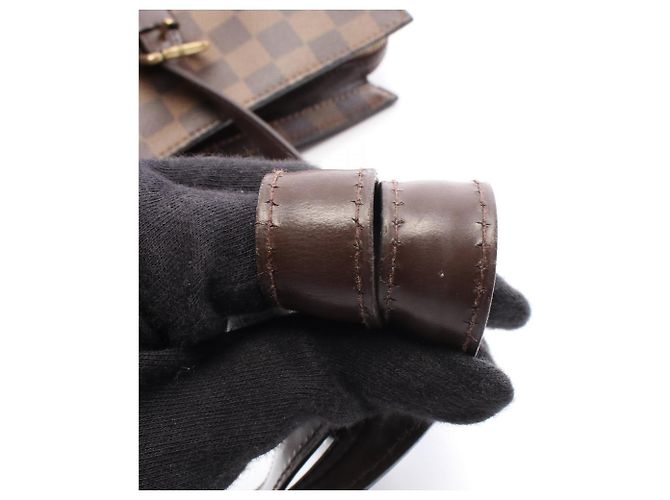Borsa Tote Chelsea Louis Vuitton Marrone Damier ebene - vista 8