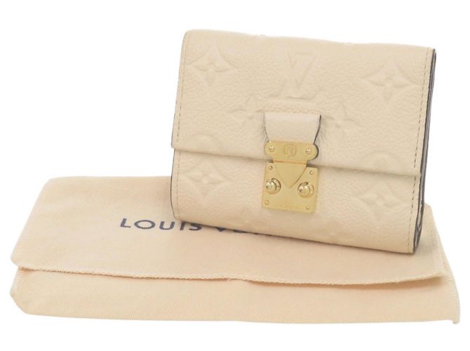 Louis Vuitton Monogram Empreinte Dreifach-Wallet Weiß Golden Monogramm - Ansicht 2