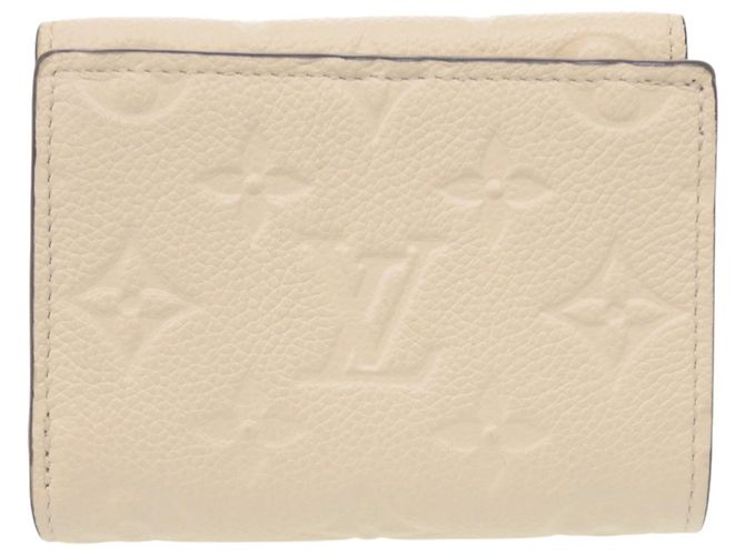 Louis Vuitton Monogram Empreinte Dreifach-Wallet Weiß Golden Monogramm - Ansicht 3