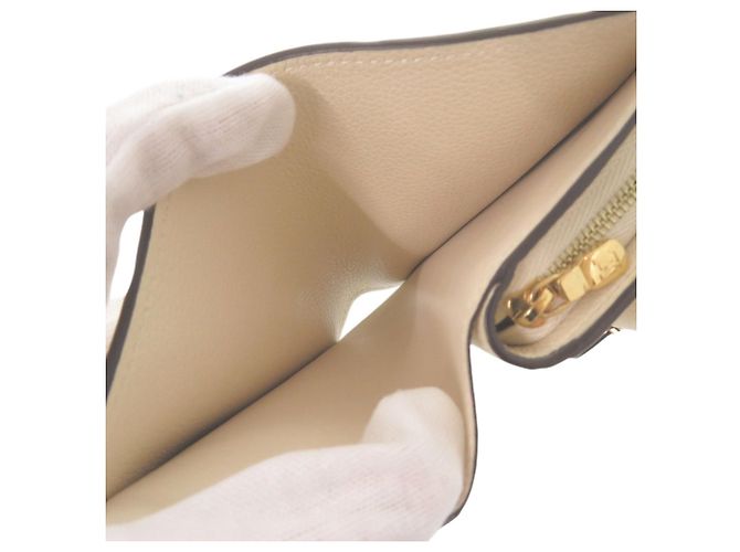 Louis Vuitton Monogram Empreinte Dreifach-Wallet Weiß Golden Monogramm - Ansicht 7