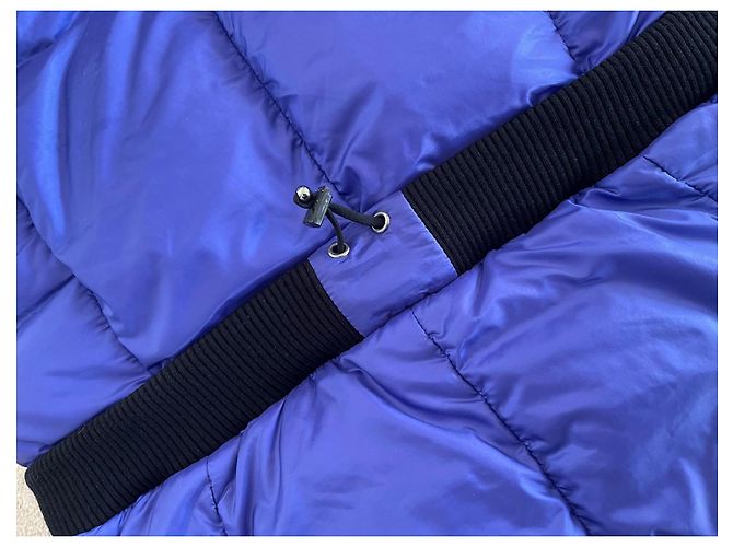 Ärmellose Weste oder Daunenjacke Marc Cain Blau-Violett Gr. 1 oder 36-38 Schwarz Lila - Ansicht 5