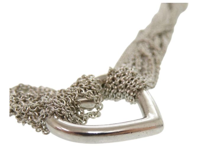 Collana Toggle Cuore Aperto in Argento Sterling di Tiffany & Co. - vista 7