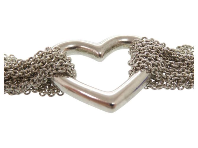 Collana Toggle Cuore Aperto in Argento Sterling di Tiffany & Co. - vista 8
