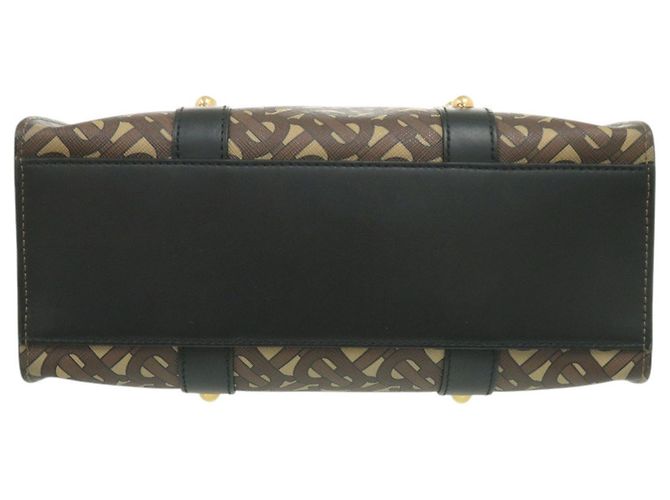 Burberry TB Kleine PVC-beschichtete Canvas-Tasche - Ansicht 4