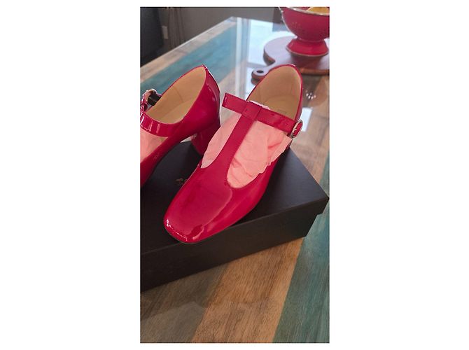 Repetto TARA scarpe babies in vernice rossa Rosso - vista 5