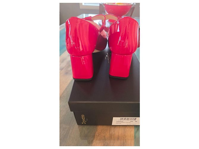 Repetto TARA scarpe babies in vernice rossa Rosso - vista 8