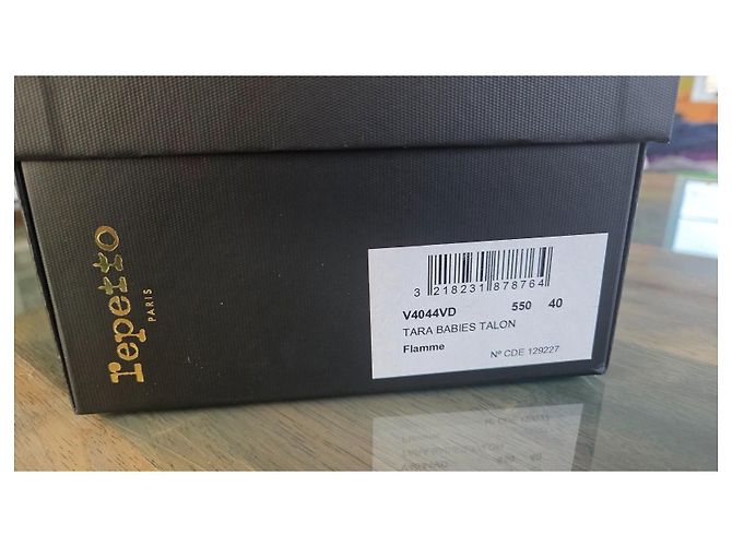 Repetto TARA scarpe babies in vernice rossa Rosso - vista 9
