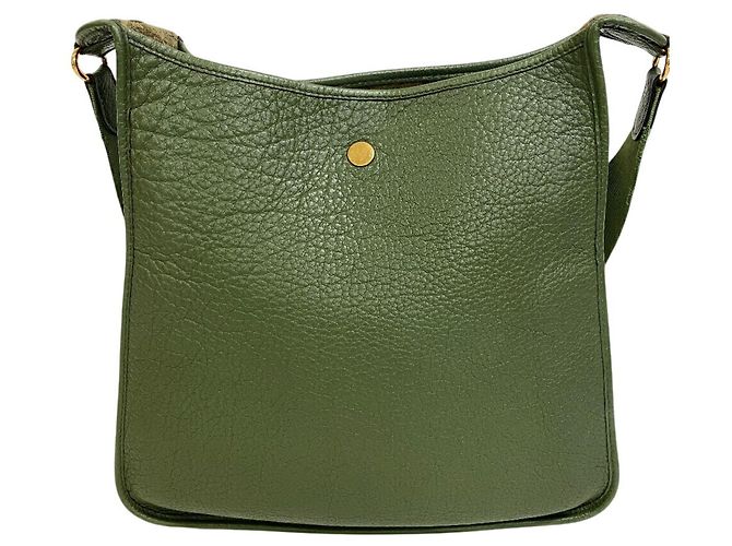 Hermès HERMES Vespa PM Chaine d'Ancre Borsa a Spalla Verde - vista 2