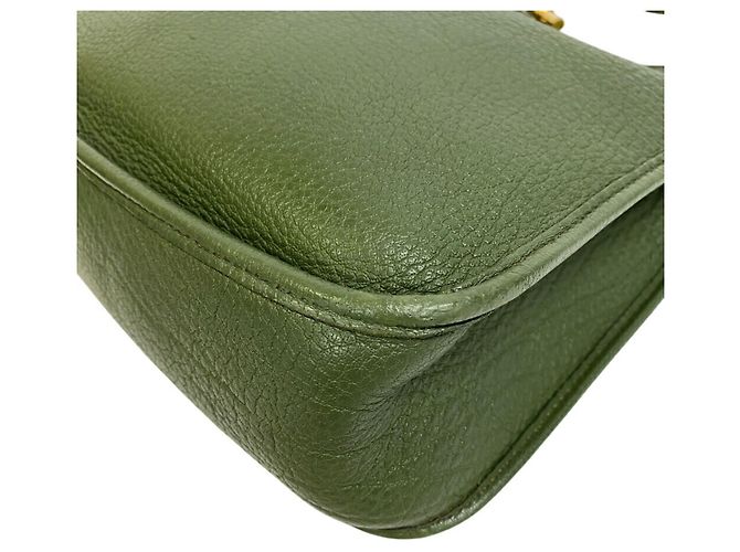 Hermès HERMES Vespa PM Chaine d'Ancre Borsa a Spalla Verde - vista 5