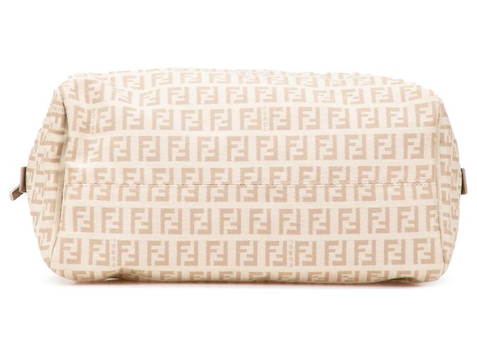 Pochette in tela Zucchino nera Fendi Nero - vista 3