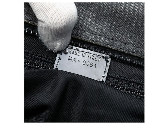 Borsa Dior Malice in agnello perforato nero Cannage e denim - vista 6