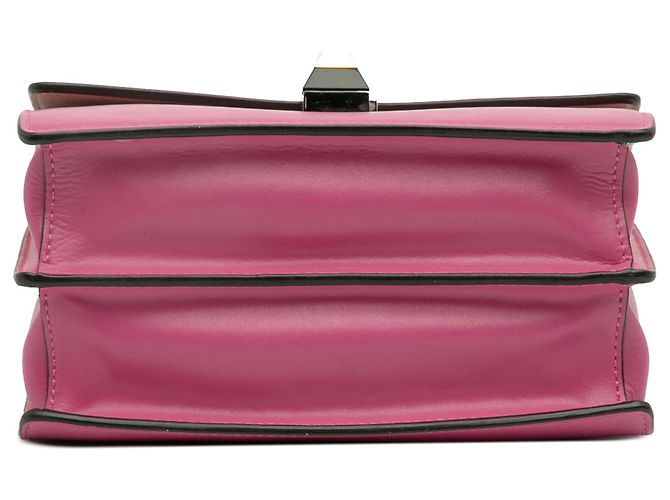 Fendi Piccola Borsa a Tracolla Kan I in Pelle Rosa - vista 3