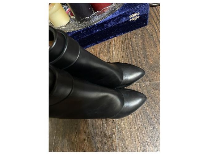 Incríveis Botas Givenchy Shark Lock Preto - vista 4