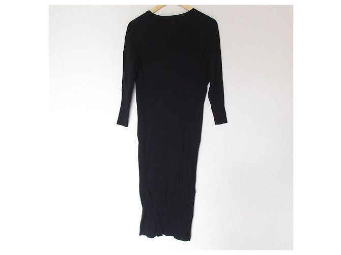 Autre Marque FFC Strickkleid Green Label Relaxing Schwarz - Ansicht 2