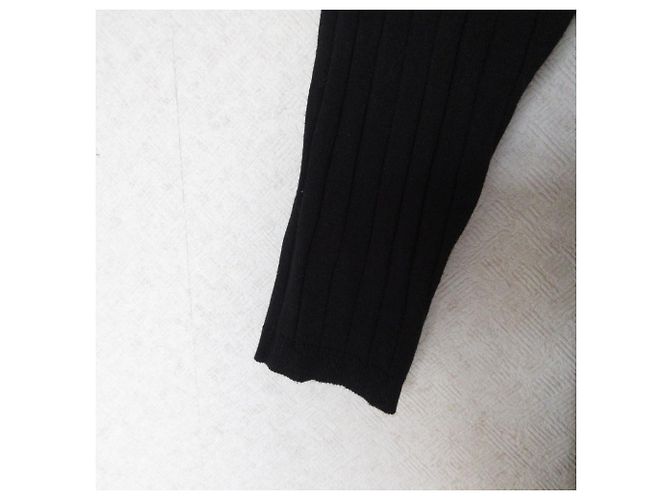 Autre Marque FFC Strickkleid Green Label Relaxing Schwarz - Ansicht 4
