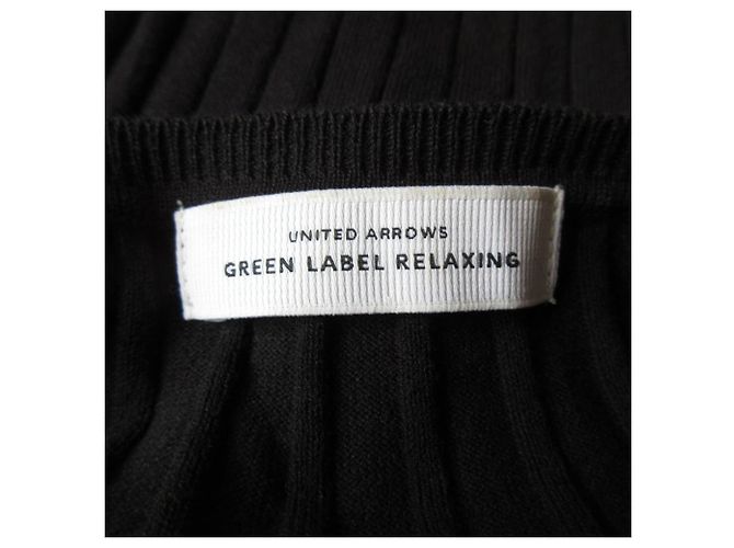 Autre Marque FFC Strickkleid Green Label Relaxing Schwarz - Ansicht 6
