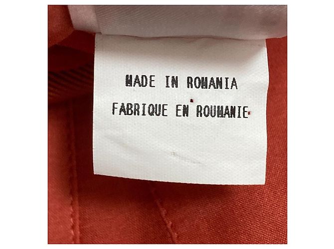 Autre Marque Falda de algodón y seda Paule Ka Roja - vista 8