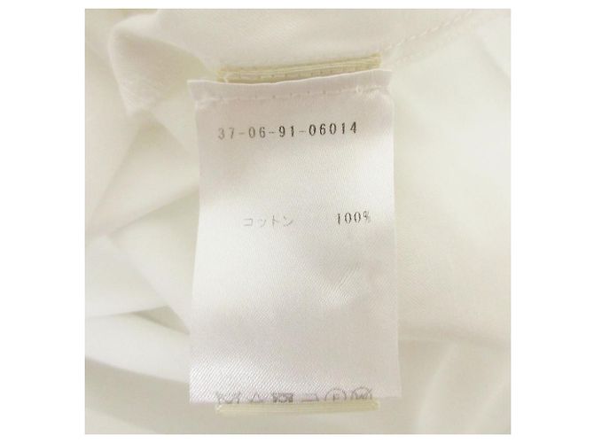 Autre Marque Vestido longo com cinto e decote em V Mara Hoffman Branco - vista 6