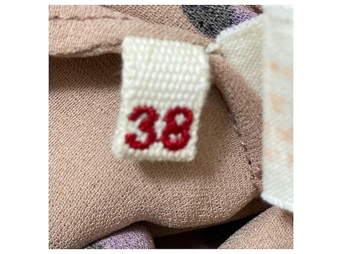 Vestido 100% Seda Marni Beige - vista 5