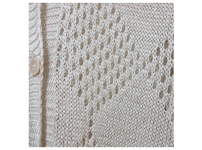 Autre Marque Cárdigan 2 en 1 de punto argyle ARTISAN Beige - vista 3