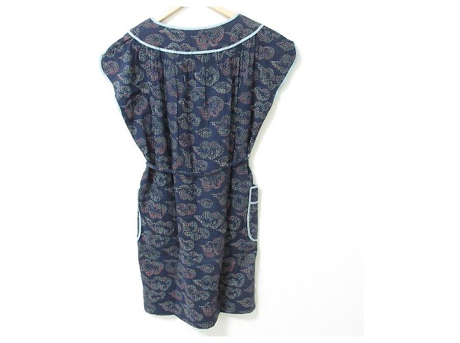 Autre Marque puffkleid mina perhonen Blau Marineblau - Ansicht 2