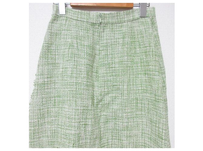 Autre Marque Falda larga de tweed limitada Ron Herman ebure Verde - vista 4