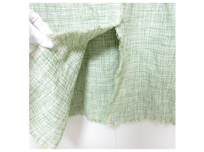 Autre Marque Falda larga de tweed limitada Ron Herman ebure Verde - vista 6
