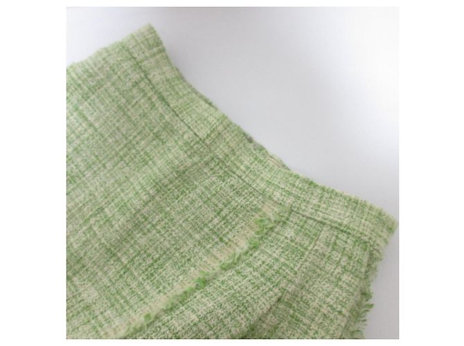 Autre Marque Falda larga de tweed limitada Ron Herman ebure Verde - vista 7