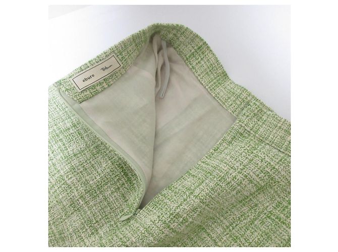 Autre Marque Falda larga de tweed limitada Ron Herman ebure Verde - vista 8