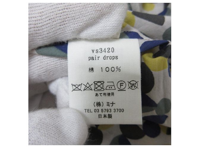 Autre Marque pair drops kleid mina perhonen Gelb Marineblau - Ansicht 8