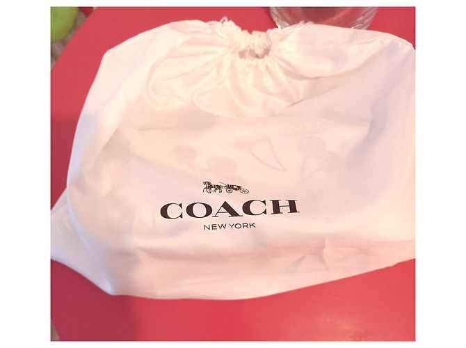 Coach Dinky Tasche mit Kirschmuster Lila Aus weiß - Ansicht 15