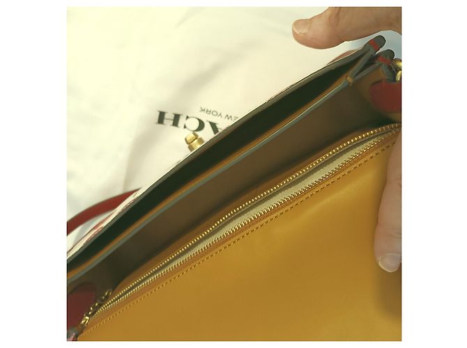 Coach Dinky Tasche mit Kirschmuster Lila Aus weiß - Ansicht 9