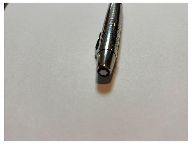 Stylo bille Montblanc Bohème Améthyste Acier Argenté - vue 2