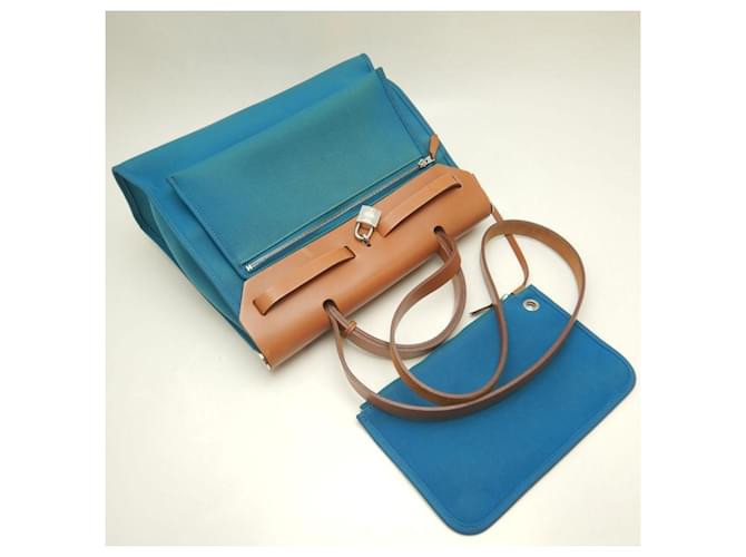 Borsa Her Bag PM di Hermès Turchese - vista 3