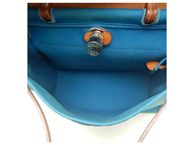 Borsa Her Bag PM di Hermès Turchese - vista 8