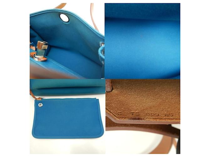 Borsa Her Bag PM di Hermès Turchese - vista 9