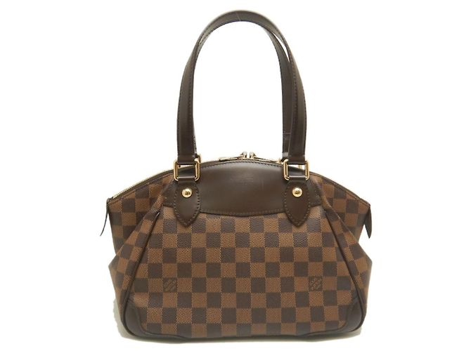 Borsa Louis Vuitton Damier Verona PM Damier ebene - vista 10