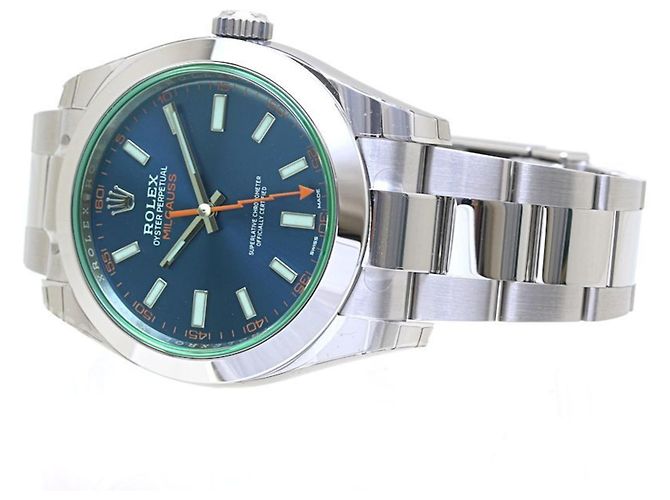 Orologio da polso per uomo Rolex Milgauss Z Blue - vista 3