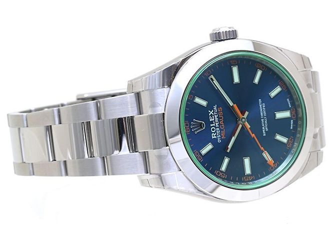 Orologio da polso per uomo Rolex Milgauss Z Blue - vista 6