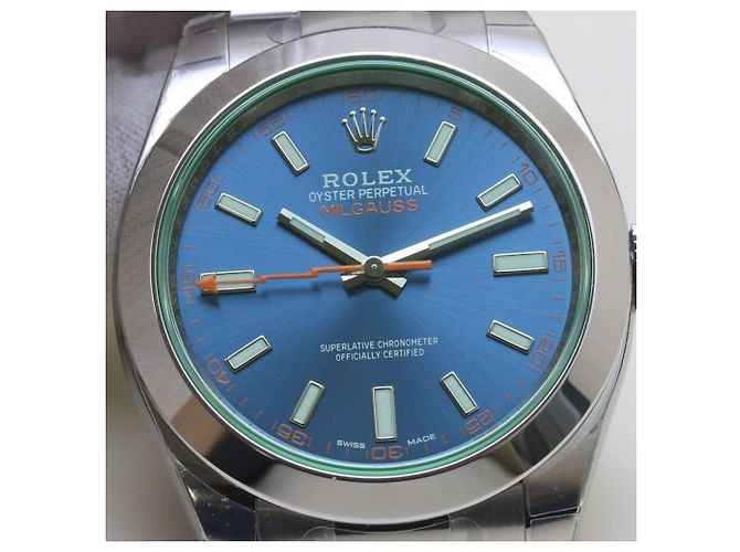 Orologio da polso per uomo Rolex Milgauss Z Blue - vista 7