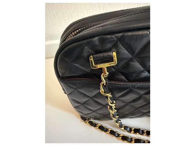 Camera Chanel Vintage Kamera Dunkelblau - Ansicht 3