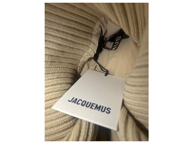 Jacquemus Briciola Daunenjacke Beige - Ansicht 6