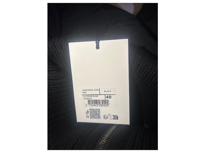 Giacca puffer corta Caraco Jacquemus nera Nero - vista 7
