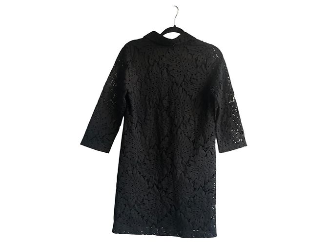 Schwarzes Kleid - neu mit Etikett (mit 185€ ausgezeichnet) - La fée maraboutée - Größe 34/36 - Ansicht 2