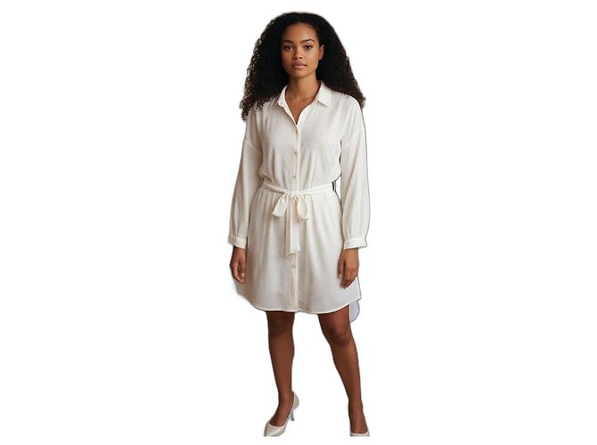 Ecru Kleid Maje - neu mit Etikett - Größe 36 Roh - Ansicht 3