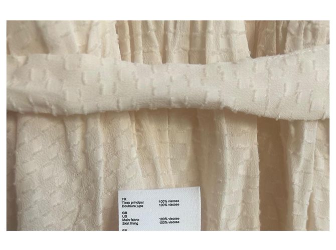Ecru Kleid Maje - neu mit Etikett - Größe 36 Roh - Ansicht 8
