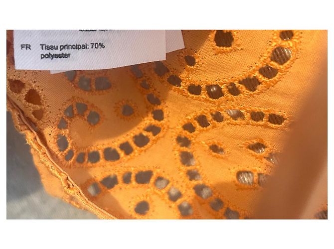 Top Sandro nuevo - Talla XS Naranja - vista 5