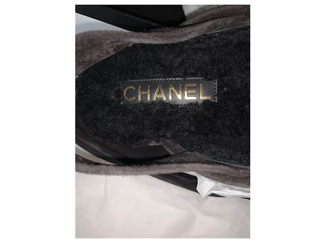 Chanel Derbies Noirs - vue 3