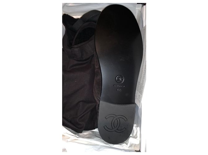 Chanel Derbies Noirs - vue 5