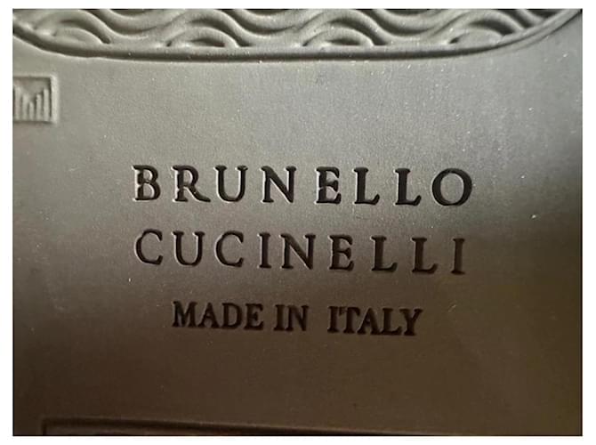 Mocassini Brunello Cucinelli Grigio - vista 3